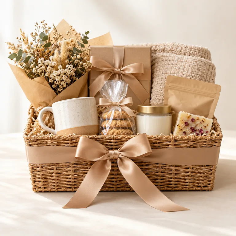 The A Thoughtful Thank-You Hamper — generated product visualization