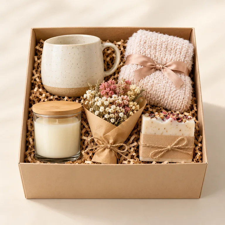 The Five Little Joys Gift Box — generated product visualization
