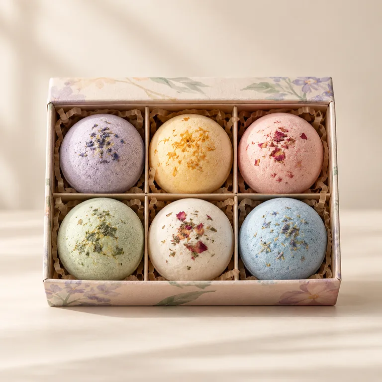 The Little Bath Fizz Set — generated product visualization