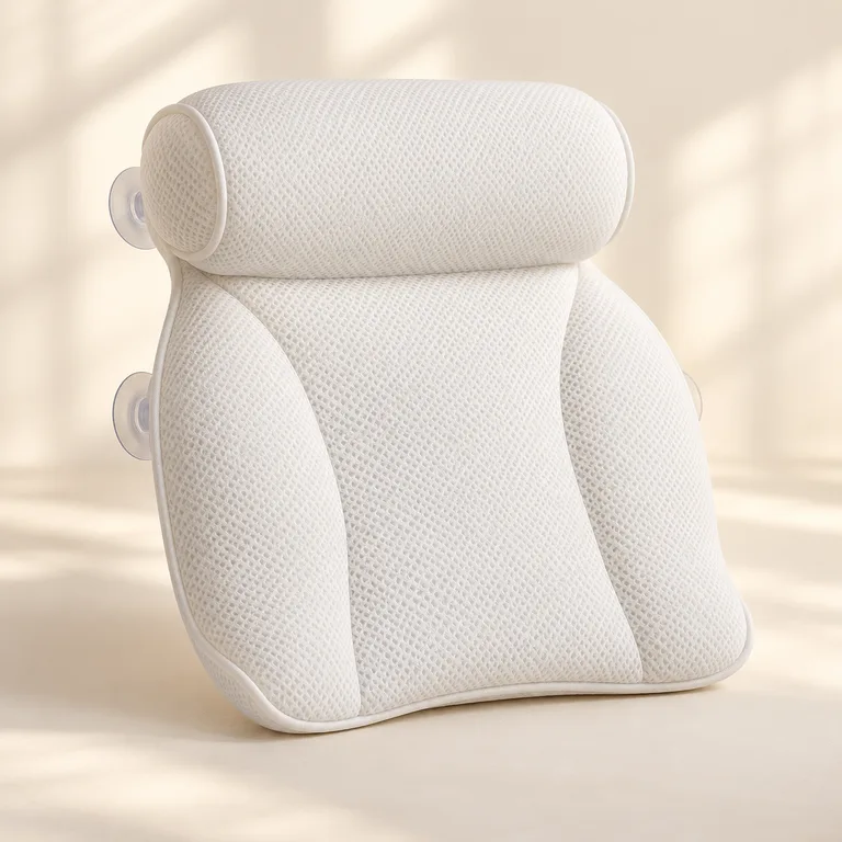 The Lean Back Bath Cushion — generated product visualization