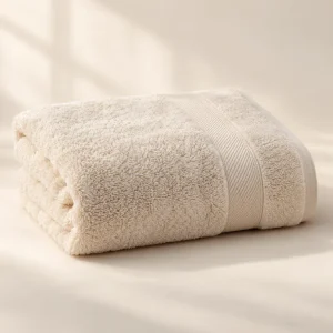 The Soft Landing Bath Towel — generated product visualization