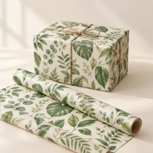The Garden Leaves Wrap Set — generated product visualization
