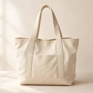 The Just-Pop-Out Canvas Tote — generated product visualization