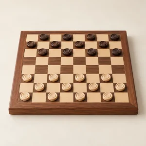 The Your Move Checkers Set — generated product visualization