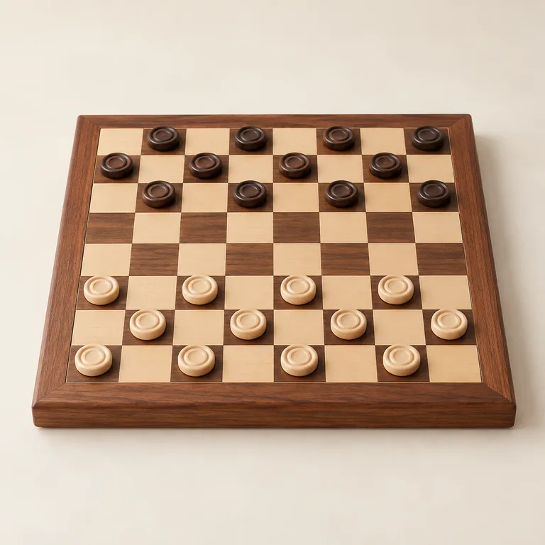 The Your Move Checkers Set — generated product visualization