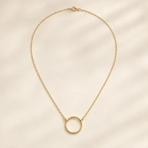 The Everyday Circle Necklace — generated product visualization