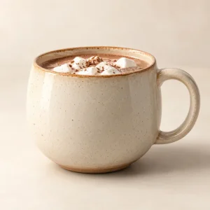 The Cozy Cocoa Cup — generated product visualization