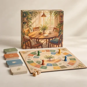 The Around the Table Board Game — generated product visualization