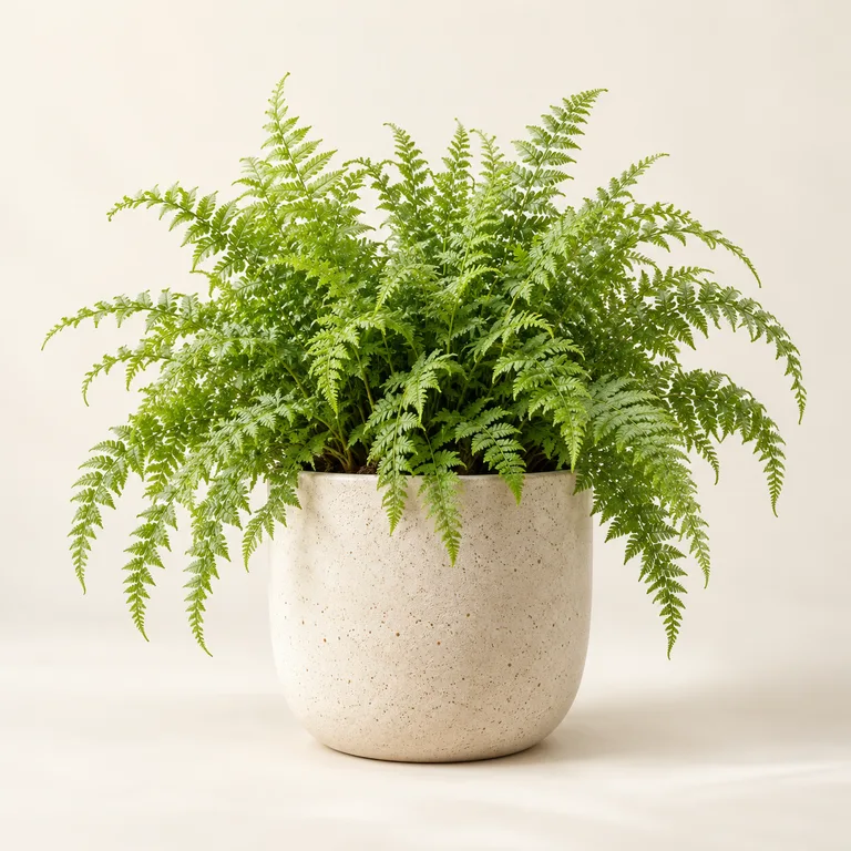 The Soft Fronds Fern — generated product visualization