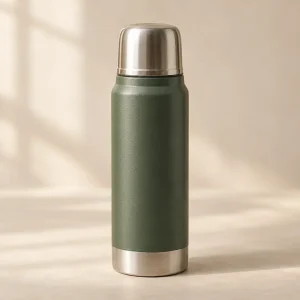 The Warm Cup Outside Flask — generated product visualization