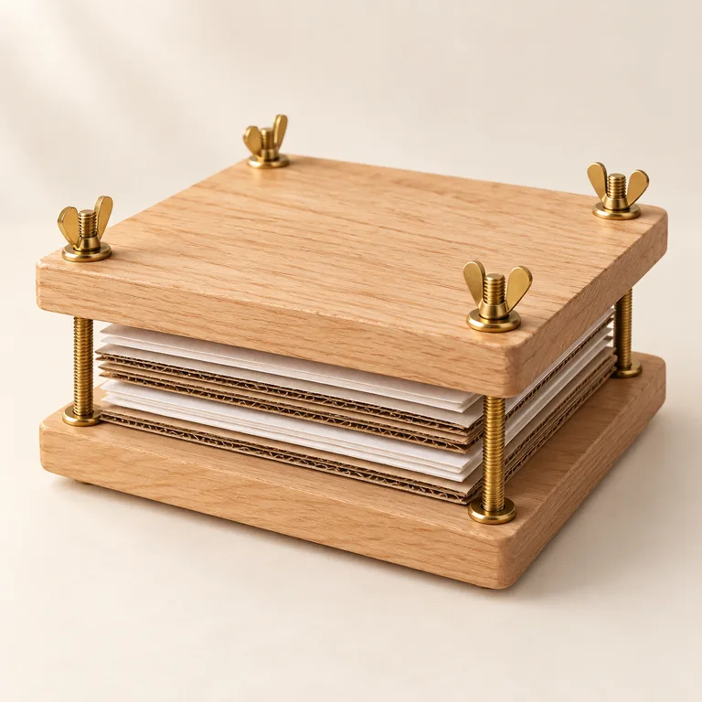 The Keep a Little Summer Flower Press — generated product visualization