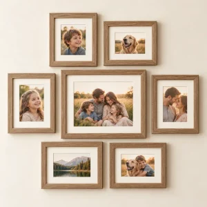 The Family Gallery Frame Set — generated product visualization