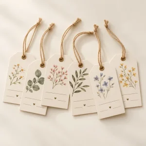 The Little Note Gift Tag Set — generated product visualization