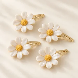 The Little Daisy Hair Clip Set — generated product visualization