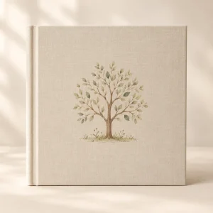 The Our Little Story Book — generated product visualization
