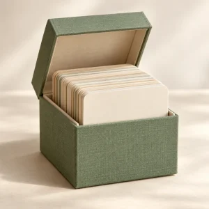 The Remember When Card Box — generated product visualization