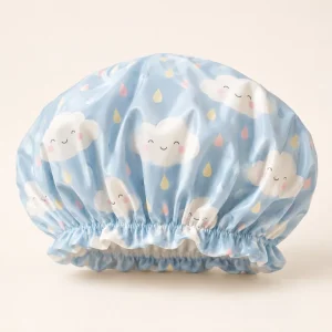 The Little Raincloud Shower Cap — generated product visualization