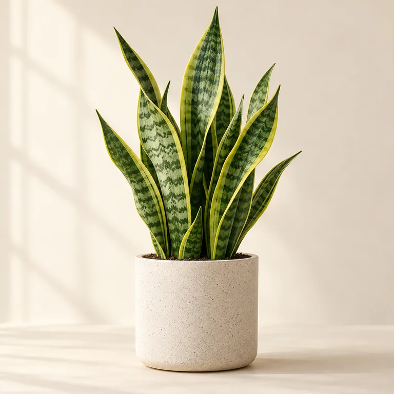 The Quiet Corner Snake Plant — generated product visualization