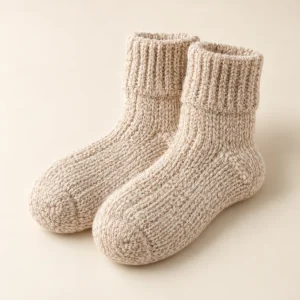 The Cozy Steps Sock Pair — generated product visualization