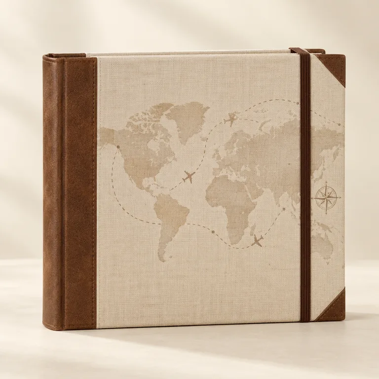 The Places We Went Album — generated product visualization