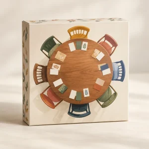 The Words Around the Table Game — generated product visualization